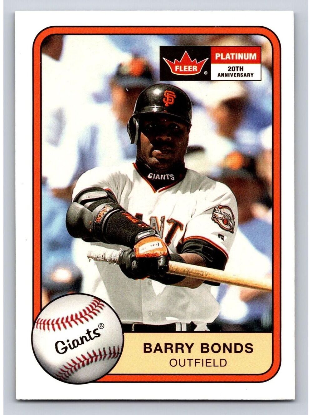 2001 Fleer Platinum #109 Barry Bonds Baseball Card